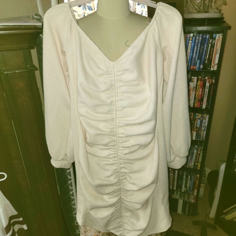 Fashion Nova ruched dress xl